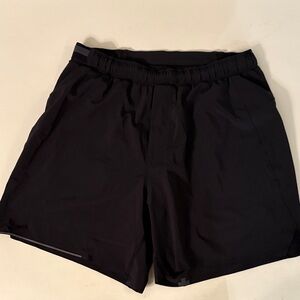 lululemon athletica Men's Black Athletic Shorts